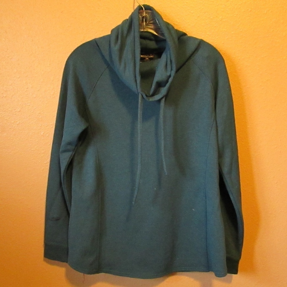 32 Degrees Teal Cowl Neck Sweatshirt